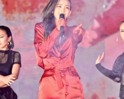 EP Album Launch Day Performance | Wearing Brian Khoo | Hair by Mei Choi | Makeup by Kevin Lee