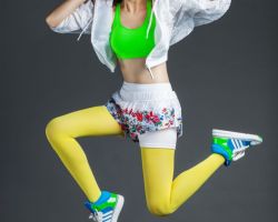 Photography by Shavonne Wong | Makeup by Elyn Chan | Hair by Clover Hair Boutique | Apparel by Adidas Stella McCartney | Styling by Jamie Ng