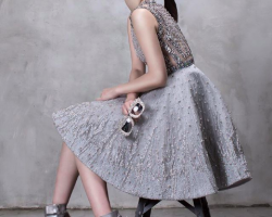 L'Officiel Singapore October 2017 Issue Featuring The Clique HK | Dress by Monica Ivena | Shoes by Thang Shoes | Sunglasses by Rinaldy